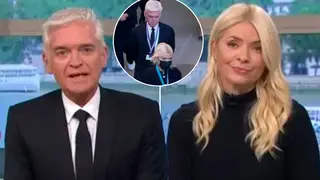 Holly Willoughby and Phillip Schofield have defended their visit to the Queen lying in state