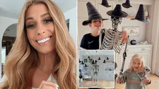 Stacey Solomon has transformed her home into a Spooky den
