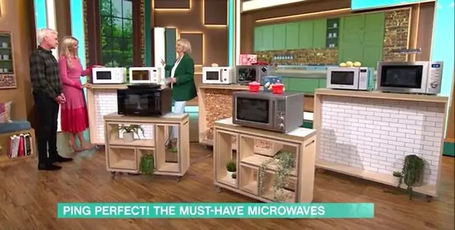 Alice Beer discussed microwaves on This Morning