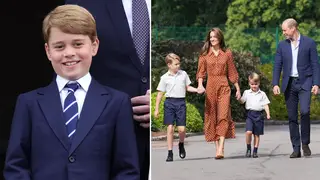 Prince George made a cheeky quip to his classmates