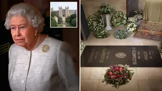 The Queen is buried alongside her husband, Prince Philip, and her parents, King George VI and the Queen Mother, at St George's Chapel in Windsor Castle