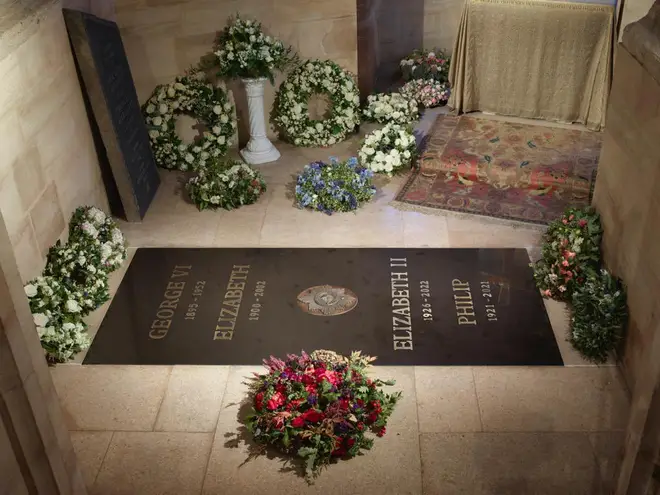 The Royal Family release a photo of the Queen's final resting place following the state funeral