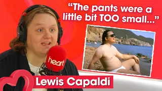 Lewis Capaldi says he posed in pants to 'traumatise' the public