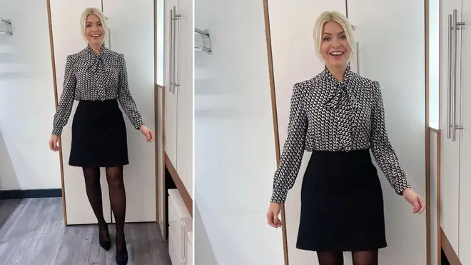 Holly Willoughby is wearing a blouse from & Other Stories
