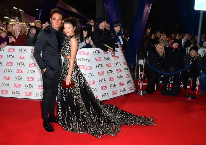 Faye and Gareth pictured at the NTA's