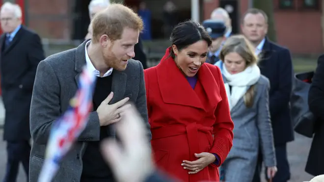Meghan Markle's due date isn't clear but her bump is certainly growing
