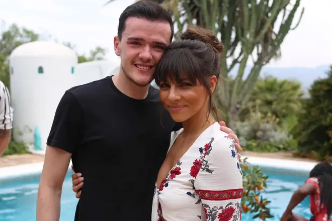 Roxanne on Celebrity Coach Trip with George Sampson