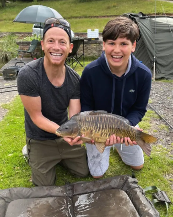 Joe Swash shares son Harry with his ex Emma