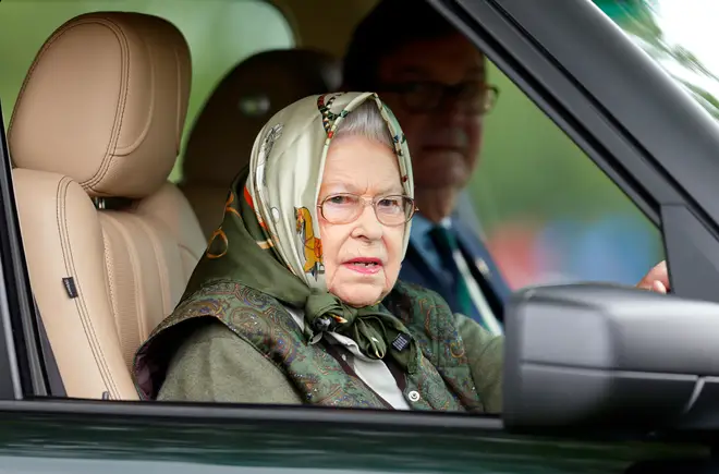 The Queen is often spotted driving her Landrover