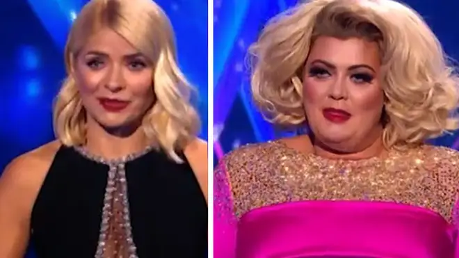 Holly Willoughby took aim at Gemma Collins on last night's DOI