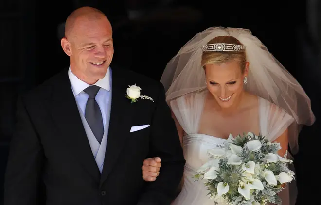 Zara and Mike Tindall married in 2011