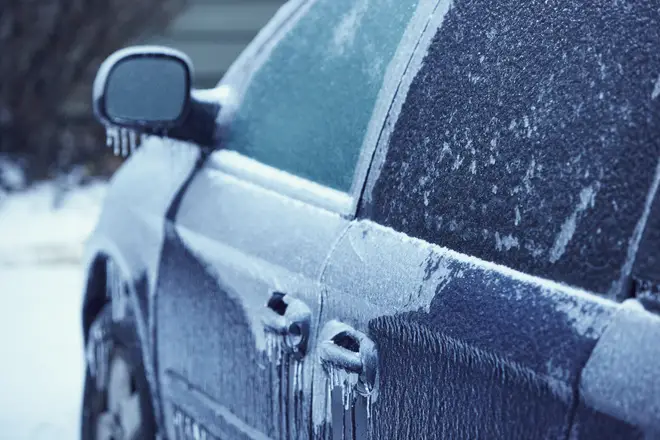 How do you de-ice your car?