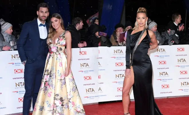 Adam and Ferne came to blows at the NTAs on Tuesday