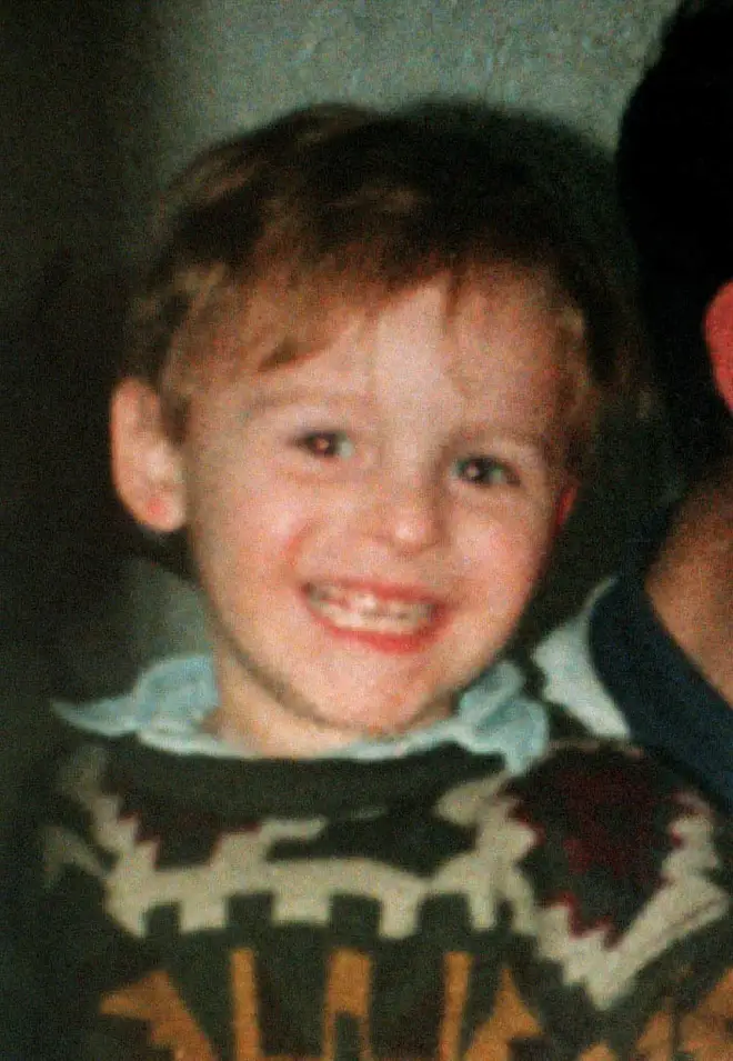 Two-year-old James was murdered by Venables and Thompson in 1993
