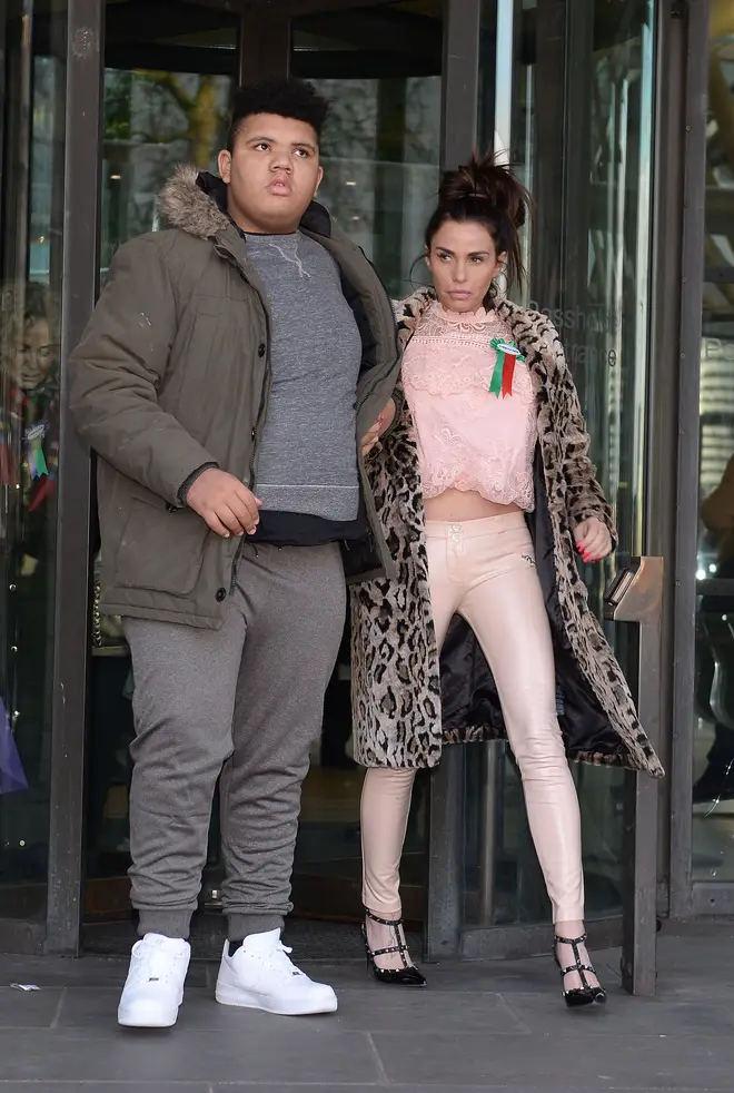 Katie Price and Harvey