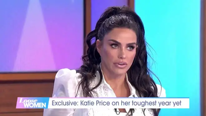 Katie Price opened up about her tumultuous year on Loose Women last week