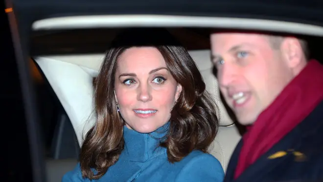Kate Middleton pictured seemingly without a seatbelt on an outing with Prince William
