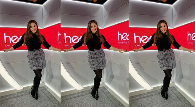 Kelly Brook's on air look for today is from Lipsy