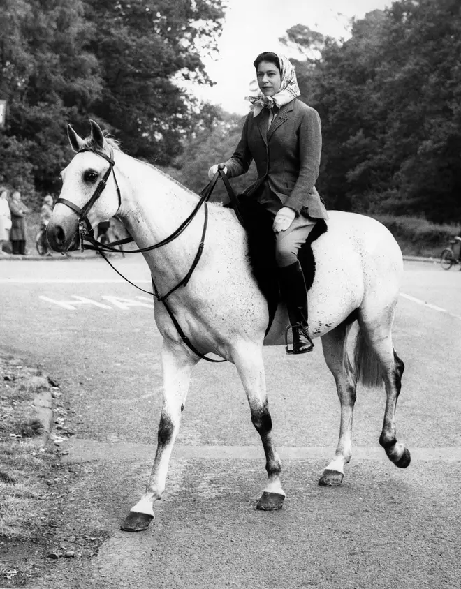 The Queen was hugely passionate about horses