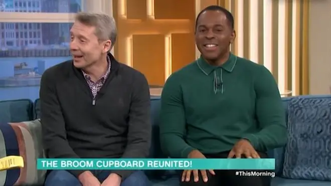 There was a Broom Cupboard reunion on This Morning