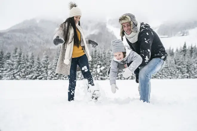 Snow can be fun for all the family, not just kids