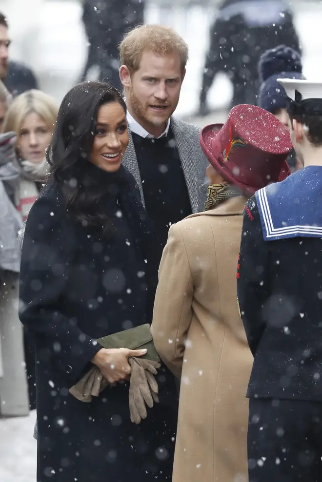 Meghan Markle and Prince Harry continued with their visit to Bristol