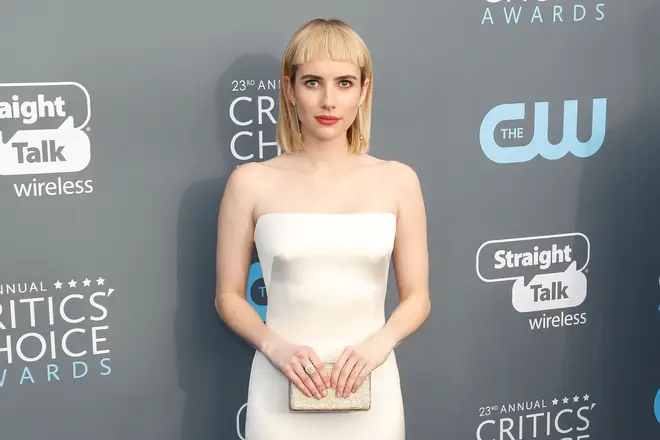 Emma Roberts showed off her 'baby bangs' last year
