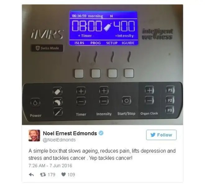 Noel Edmonds is no longer on Twitter but here is the controversial Tweet he sent in 2016