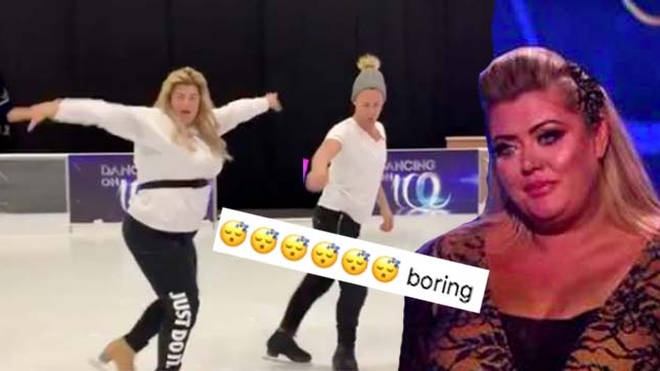 Fans slam Gemma's Dancing On Ice song choice for this week