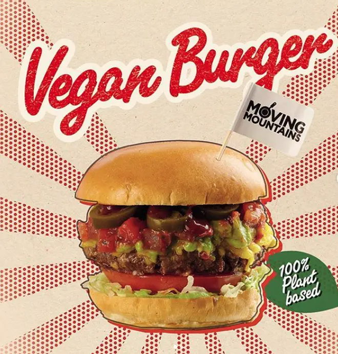 Ed's diner vegan burger