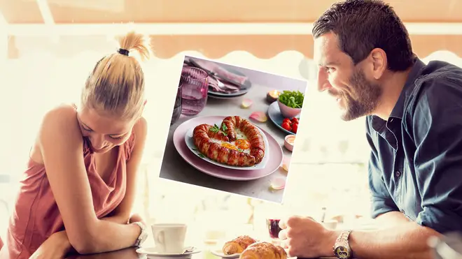 People can't help but giggle at the M&S 'Love Sausage'