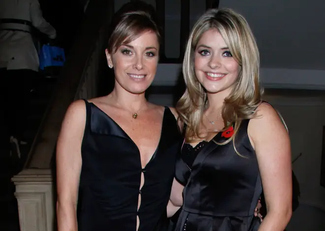 Are Holly Willoughby and Tamzin Outhwaite related?