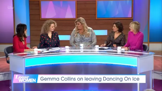 Gemma Collins opened up about her fertility issues on Loose Women today