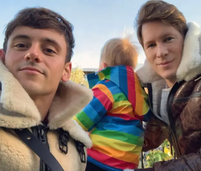 Tom Daley and his husband Dustin have a son together