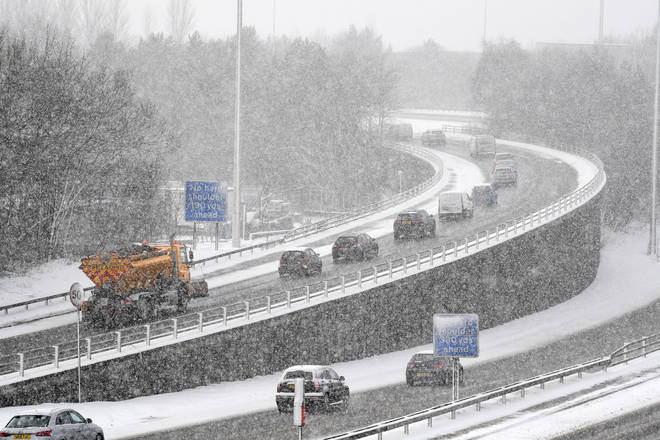 Britain Freezes As Siberian Weather Sweeps Across The Country