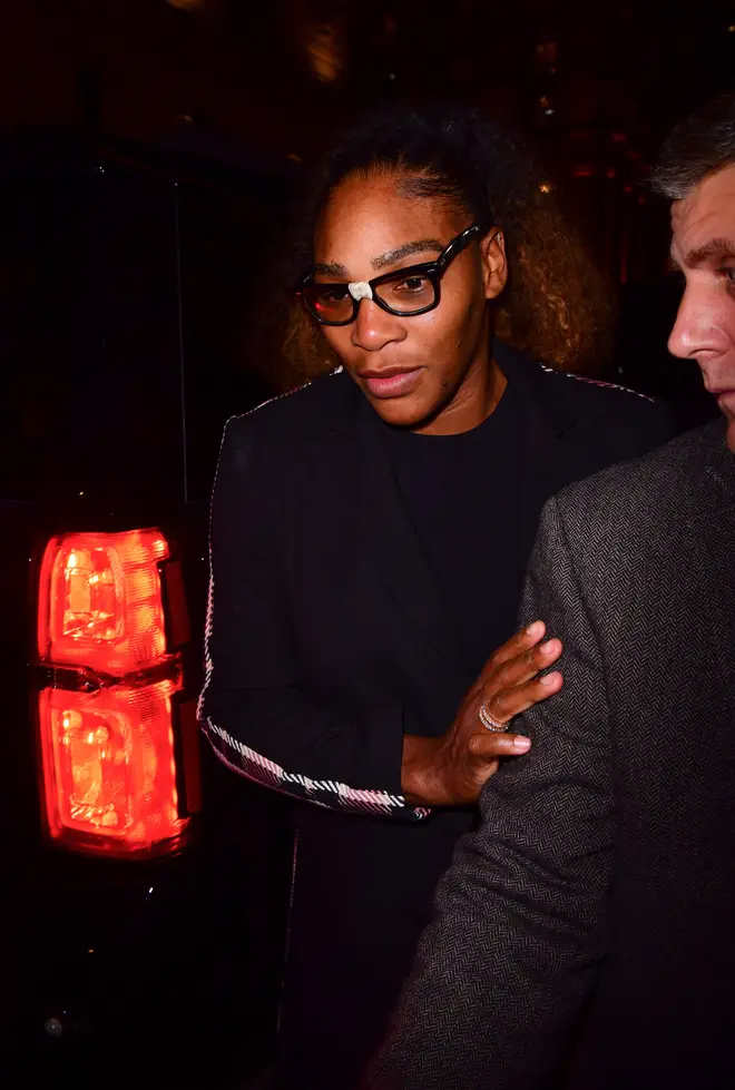Serena Williams was also in New York for the baby shower