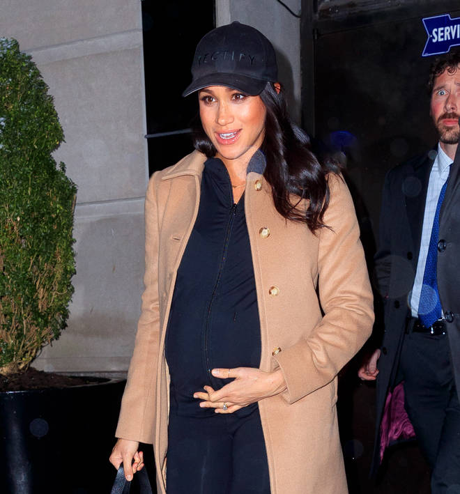 Meghan Markle left New York for London following the baby shower