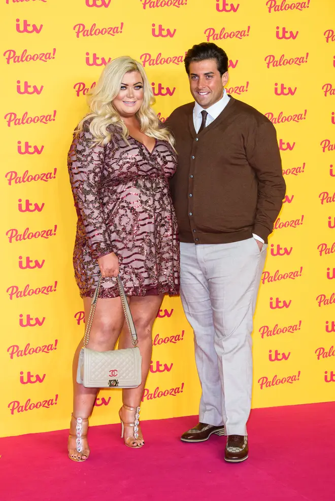 Gemma Collins and Arg, pictured in October 2018