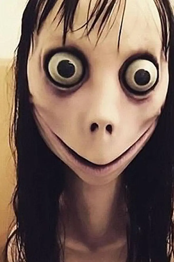 The Momo face has gone viral around the world