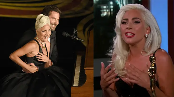 Lady Gaga finally put THOSE rumours to bed on Jimmy Kimmel Live