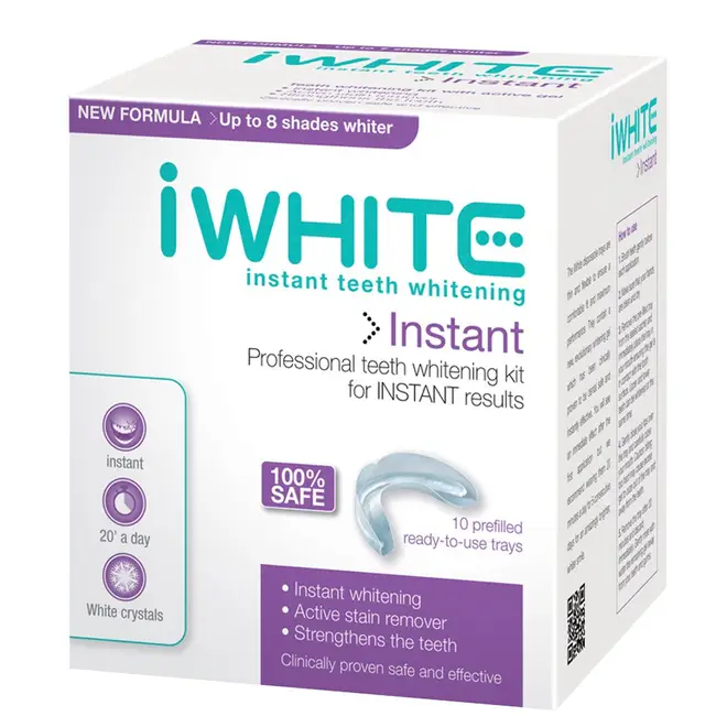 The iWhite instant teeth whitening kit was one of the products tested