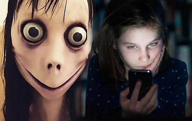 The Momo character has been targeting children on social media