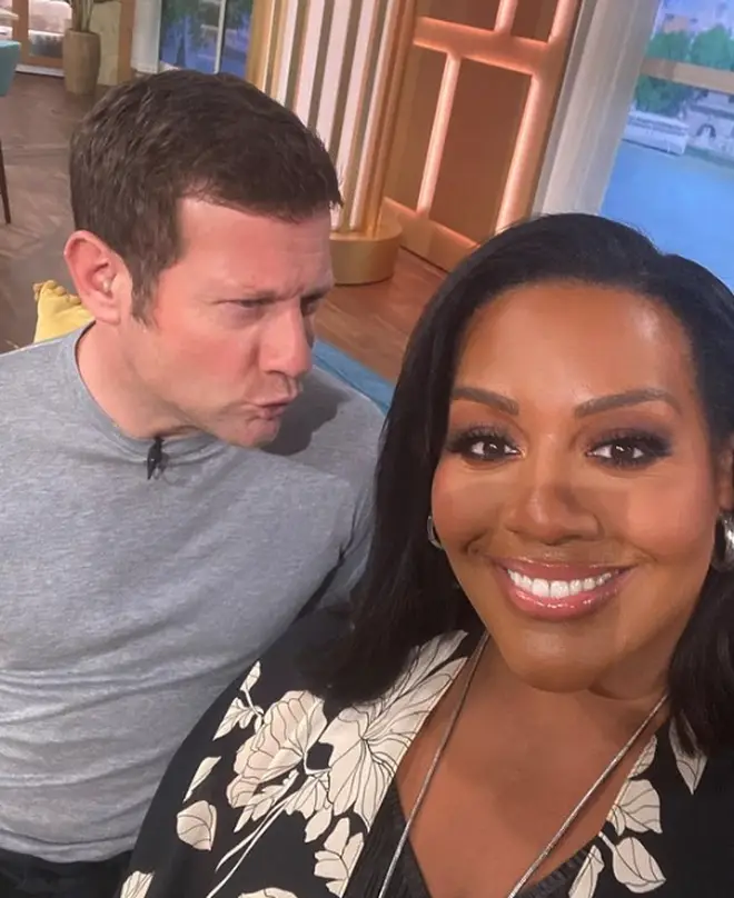Dermott O'Leary currently presents This Morning with Alison Hammond
