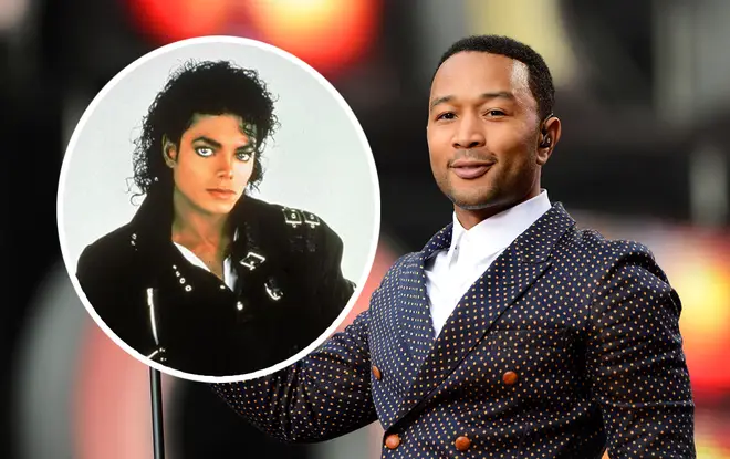 Michael Jackson and John Legend
