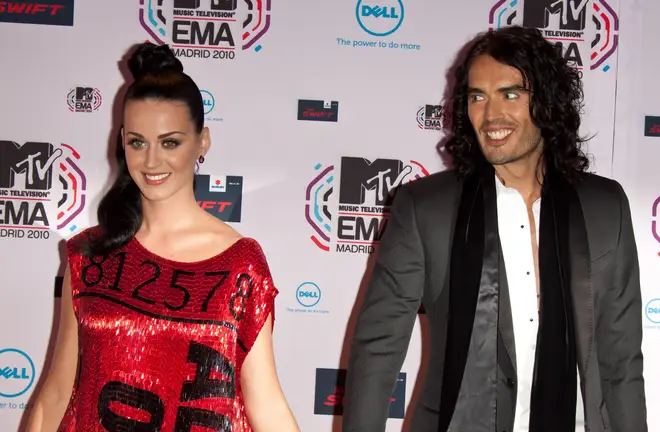 Russell Brand's first marriage was to American singer Katy Perry
