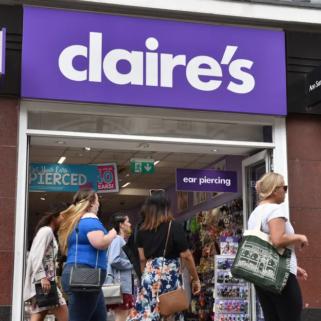 The public are being urged to take care when buying beauty products from Claire's