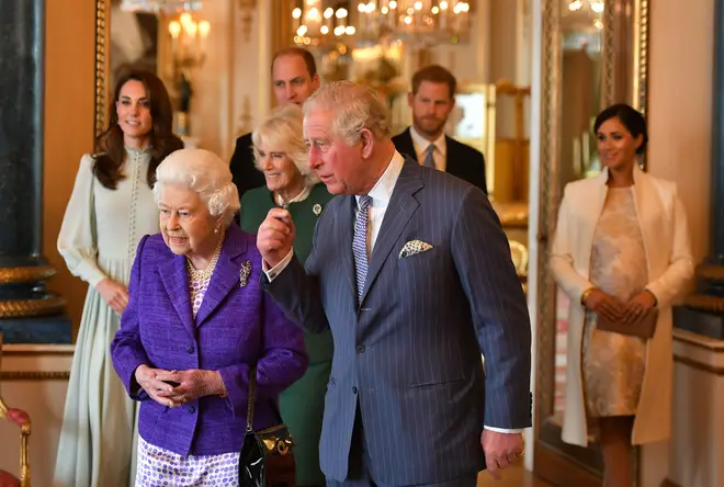 The Duchess of Cornwall wore the pendant on her jacket