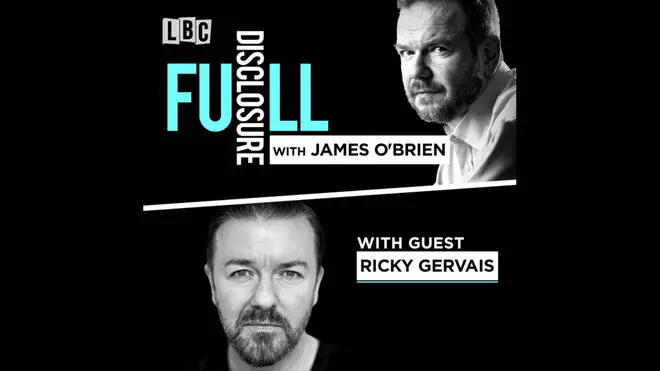 James O'Brien speaks to Ricky Gervais