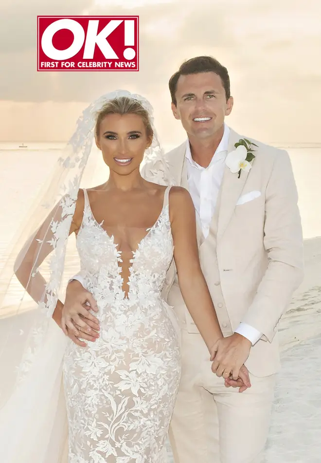 Billie Faiers revealed her wedding dress on this week's issue of OK!