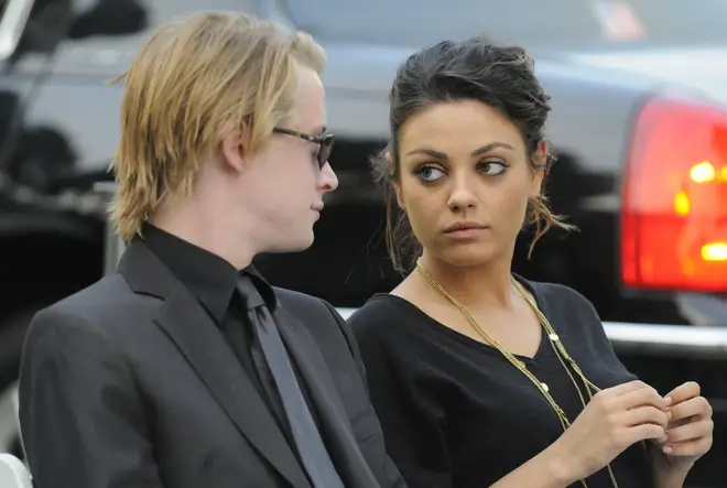 Culkin attended Michael Jackson's funeral with Mila Kunis, who was his girlfriend at the time